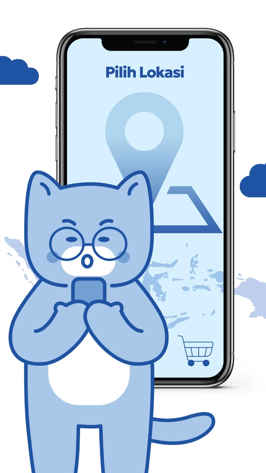 Ilustrasi Pilih Lokasi